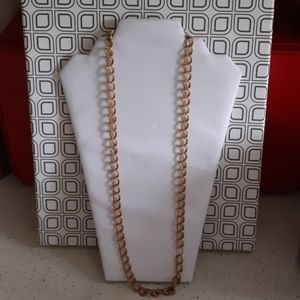 Leritz Goldtone Chain Necklace